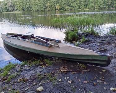 Байдарка Салют-2 с ПВХ оболочкой
